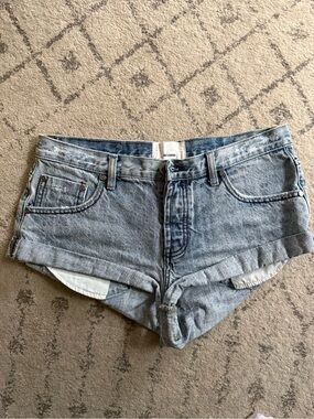 One Teaspoon Bandits Denim Jean Shorts
